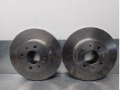 Recambio de disco freno delantero para lancia delta referencia OEM IAM 4448411 LUCAS