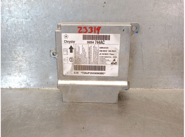 Recambio de centralita airbag para dodge journey 2.0 16v crd cat referencia OEM IAM 56054744AC 61351A CONTINENTAL