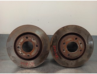 Recambio de disco freno delantero para peugeot 207 1.4 referencia OEM IAM 1629058880  