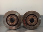 Recambio de disco freno delantero para peugeot 207 1.4 referencia OEM IAM 1629058880  