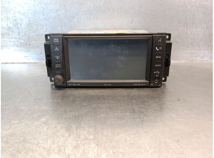 Recambio de sistema audio / radio cd para dodge journey 2.0 16v crd cat referencia OEM IAM P05064760AD 5064760AE 