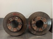 Replacement front brake disc for Mitsubishi L 200 (KL0/KJ0) 2.2 Di-D cat OEM IAM reference 4615A203 