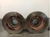 Replacement front brake disc for Mitsubishi L 200 (KL0/KJ0) 2.2 Di-D cat OEM IAM reference 4615A203 