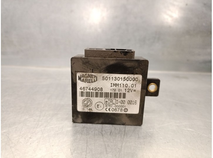 Recambio de centralita inmovilizador para fiat bravo i (182_) 1.9 jtd referencia OEM IAM 46744908 MAGNETI MARELLI