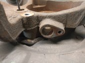 Recambio de mangueta trasera izquierda para ssangyong rodius ii 2.0 xdi referencia OEM IAM 4595021000 4595021000 