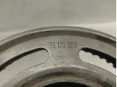 Recambio de polea cigueñal para opel astra g berlina 1.6 16v referencia OEM IAM 09129209 09129209 