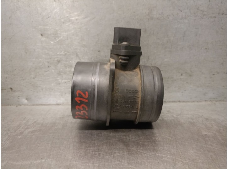 Recambio de caudalimetro para volkswagen passat berlina (3c2) 2.0 tdi referencia OEM IAM 074906461B 074906461B 0281002461 BOSCH