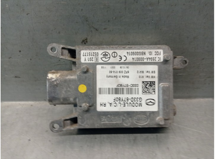 Recambio de modulo electronico para mazda 6 hatchback (gh) 2.2 mzr-cd (gh10) referencia OEM IAM G33D67Y80F  2694A009014