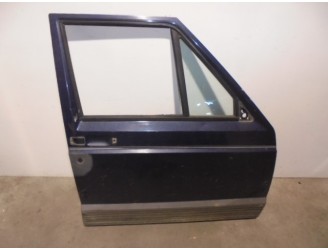 Recambio de puerta delantera derecha para chrysler jeep cherokee (xj) 2.1 turbodiesel referencia OEM IAM 55235250 AZUL 5 PUERTAS