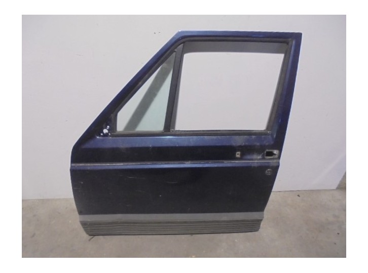Recambio de puerta delantera izquierda para chrysler jeep cherokee (xj) 2.1 turbodiesel referencia OEM IAM 55235251 AZUL 5 PUERT