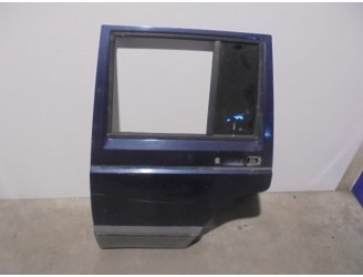 Recambio de puerta trasera izquierda para chrysler jeep cherokee (xj) 2.1 turbodiesel referencia OEM IAM 55176003 AZUL 5 PUERTAS