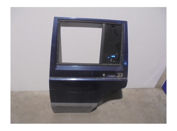 Replacement rear left door for Chrysler Jeep Cherokee (XJ) 2.1 Turbodiesel OEM IAM reference 55176003 BLUE 5 DOORS