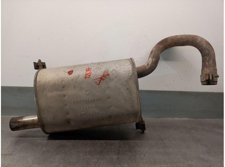 Recambio de tubo escape trasero para chrysler pt cruiser (pt_) 2.2 crd referencia OEM IAM 05278846AD 5278846AD 