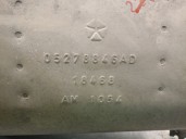 Recambio de tubo escape trasero para chrysler pt cruiser (pt_) 2.2 crd referencia OEM IAM 05278846AD 5278846AD 