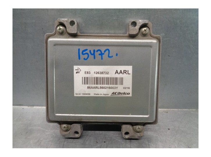 Recambio de centralita motor uce para opel meriva b cosmo referencia OEM IAM 12638732 12636386 