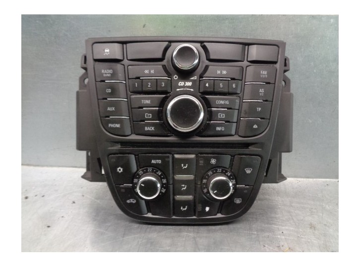 Recambio de mando climatizador para opel meriva b cosmo referencia OEM IAM 13346041 13343707 