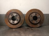 Recambio de disco freno delantero para nissan juke (f15) 1.5 dci referencia OEM IAM 402061KA3B 