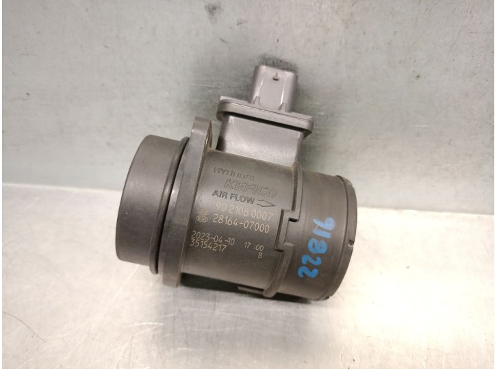 Replacement mass air flow sensor for Kia Stonic (YB) 1.2 CVVT OEM IAM reference 2816407000 2816407000 
