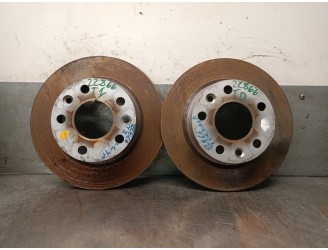 Recambio de disco freno trasero para nissan juke (f16_) 1.6 hybrid referencia OEM IAM HR16 HR16 