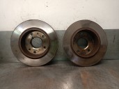 Recambio de disco freno trasero para nissan juke (f16_) 1.6 hybrid referencia OEM IAM HR16 HR16 