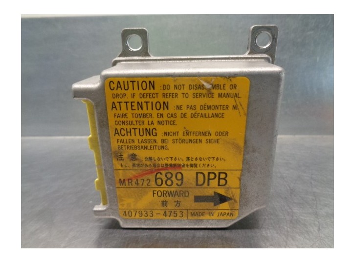 Recambio de centralita airbag para mitsubishi space runner (n60) 2.0 i glx (i) referencia OEM IAM MR472689 4079334753 