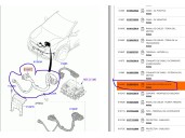 Recambio de cableado para kia niro referencia OEM IAM 91895G5510 91895G5510 
