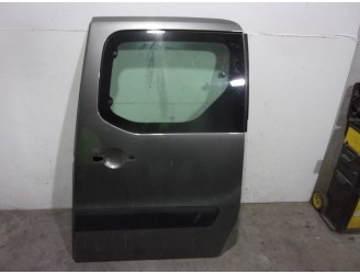 Recambio de puerta lateral corredera izquierda para peugeot partner kasten 1.6 16v hdi referencia OEM IAM 9006L9 GRIS OSCURO 5 P