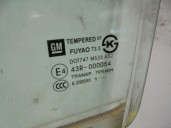 Recambio de luna trasera izquierda para chevrolet cruze 2.0 diesel cat referencia OEM IAM  43R-000054 DOT747M535AS2