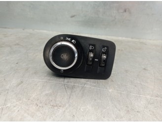 Recambio de mando luces salpicadero para opel corsa d 1.3 16v cdti referencia OEM IAM 13310330  