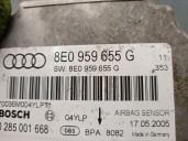 Recambio de centralita airbag para audi a4 b7 (8ec) 2.5 tdi referencia OEM IAM 8E0959655G 0285001668 BOSCH