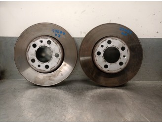 Recambio de disco freno delantero para volkswagen polo (9n1) 1.2 12v referencia OEM IAM 6R0615301 6R0615301 