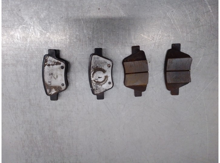 Recambio de pastillas de freno para volkswagen golf vi (5k1) 2.0 tsi referencia OEM IAM 4599021 