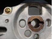 Replacement steering wheel for Daewoo Matiz 0.8 CAT OEM IAM reference 96304419 