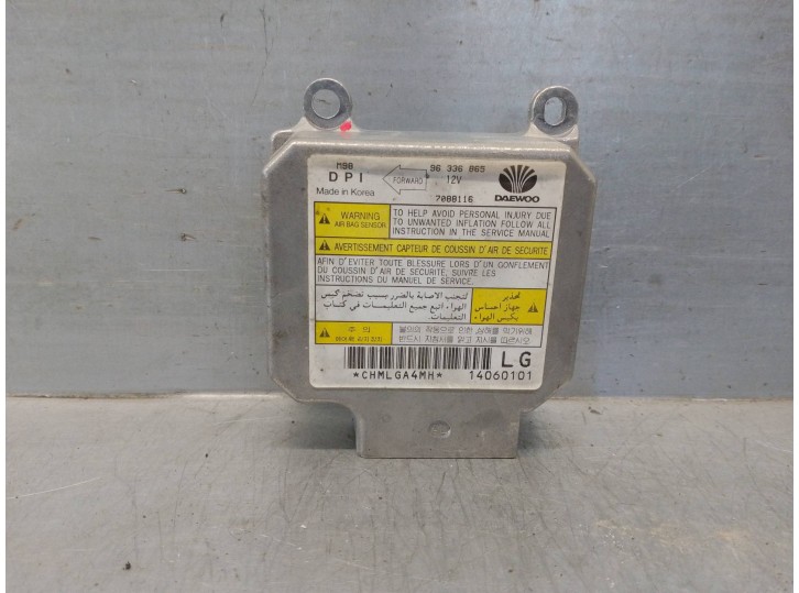 Recambio de centralita airbag para daewoo matiz 0.8 cat referencia OEM IAM 96336865 7888116 