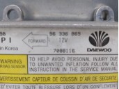 Recambio de centralita airbag para daewoo matiz 0.8 cat referencia OEM IAM 96336865 7888116 