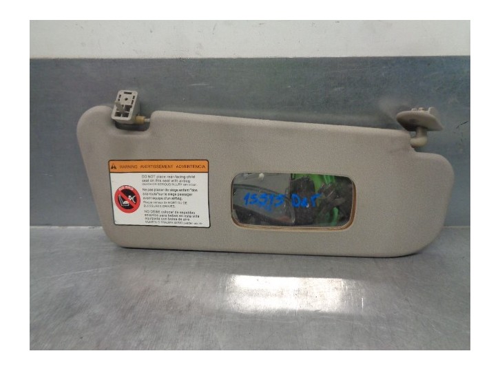 Recambio de parasol derecho para chevrolet aveo 1.4 cat referencia OEM IAM 96650104  