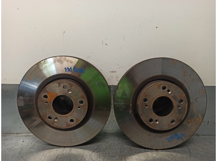 Replacement front brake disc for Honda Accord saloon (CL/CN) 2.2i CTDi Executive OEM IAM reference 45251SEAE30 