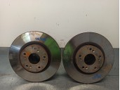 Replacement front brake disc for Honda Accord saloon (CL/CN) 2.2i CTDi Executive OEM IAM reference 45251SEAE30 