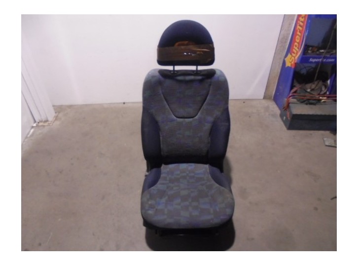 Recambio de asiento delantero derecho para mitsubishi space runner (n60) 2.0 i glx (i) referencia OEM IAM TELA AZUL Y GRIS 5 PU