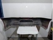 Recambio de paragolpes trasero para alfa romeo 156 (116) 1.8 16v cat referencia OEM IAM 156048553 ROJO 