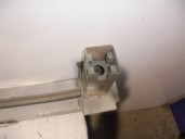 Recambio de refuerzo paragolpes delantero para chevrolet aveo 1.3 diesel cat referencia OEM IAM 95482621 DE HIERRO 