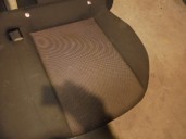 Recambio de asientos traseros para seat arona fr referencia OEM IAM TELA NEGRA Y GRIS 5 PUERTAS