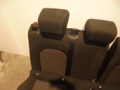 Recambio de asientos traseros para seat arona fr referencia OEM IAM  TELA NEGRA Y GRIS 5 PUERTAS