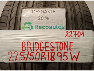 Recambio de neumatico/s para toyota c-hr (_x1_) 1.8 hybrid (zyx10_, zyx11_) referencia OEM IAM 22550R1895W BRIDGESTONE TURANZA T