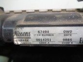 Recambio de radiador agua para hyundai coupe (gk) 1.6 16v cat referencia OEM IAM 253102D000 67494 NISSENS
