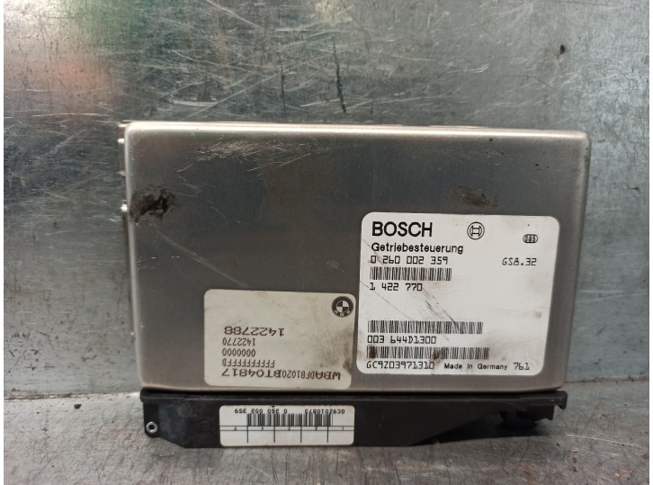 Recambio de centralita cambio automatico para bmw serie 5 berlina (e39) 525tds referencia OEM IAM 1422770 0260002359 BOSCH