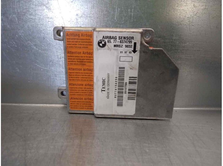 Recambio de centralita airbag para bmw serie 5 berlina (e39) 525tds referencia OEM IAM 8200841249 