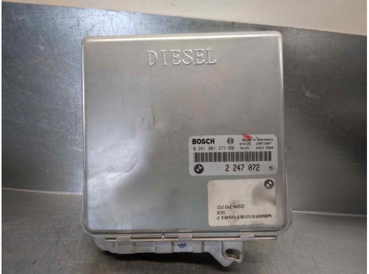 Recambio de centralita motor uce para bmw serie 5 berlina (e39) 525tds referencia OEM IAM 2247072 0281001373 BOSCH