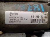 Replacement starter motor for Citroën Jumpy Combi 1.6 Blue-HDi FAP OEM IAM reference 9688268480 TS14E110 VALEO