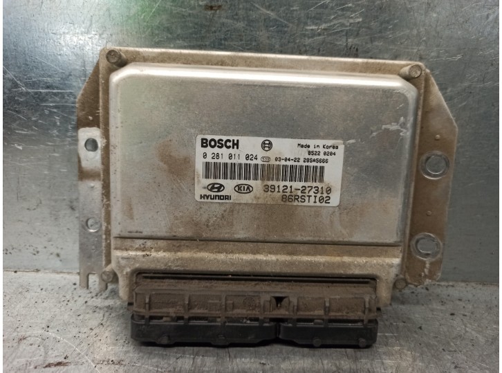 Recambio de centralita motor uce para kia carens 2.0 crdi ex monovolumen referencia OEM IAM 3912127310 02811011024 BOSCH